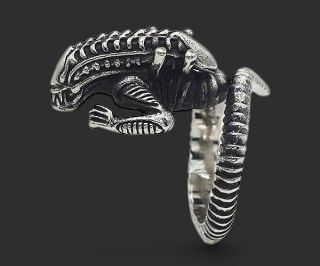 Alien 316L Stainless Steel Ring