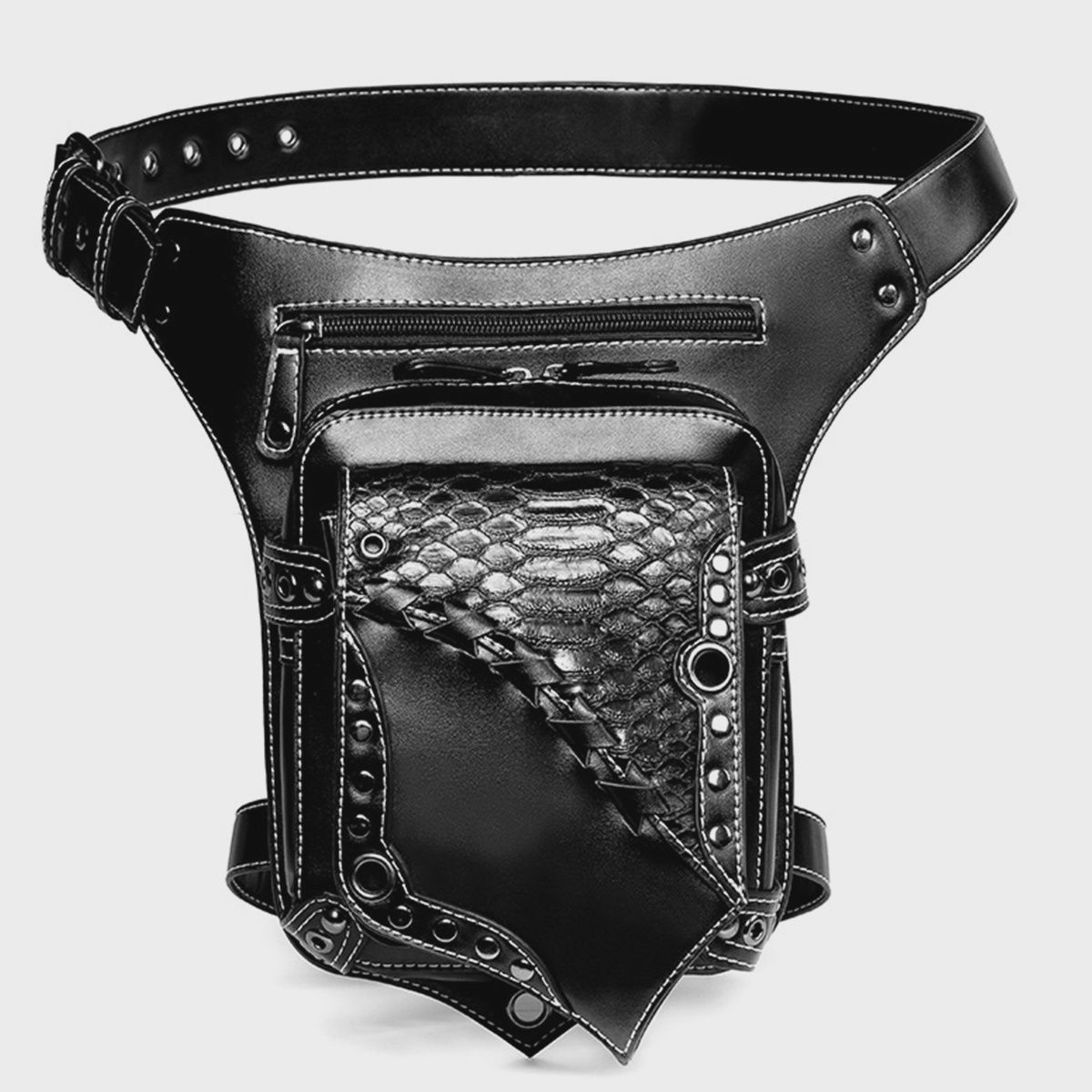 Retro Gothic Steampunk Leg Bag