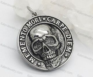 316L Memento Mori Pendant