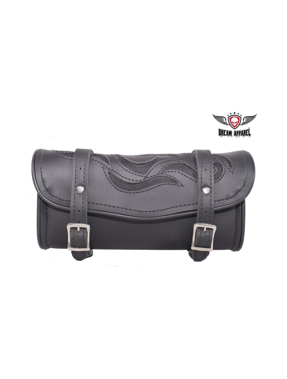 Motorcycle Tool Bag with Flames 12"