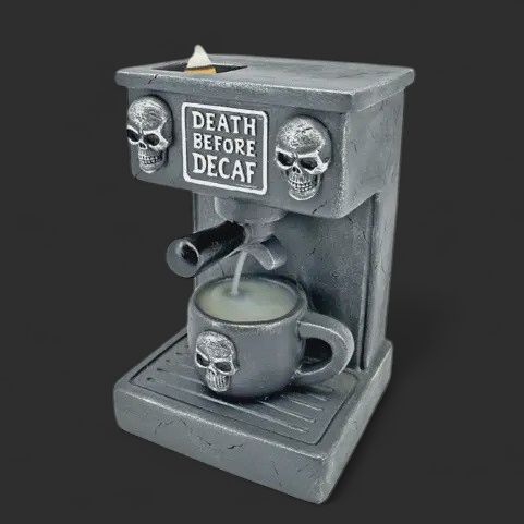 Espresso Coffee Maker Back Flow Incense Burner