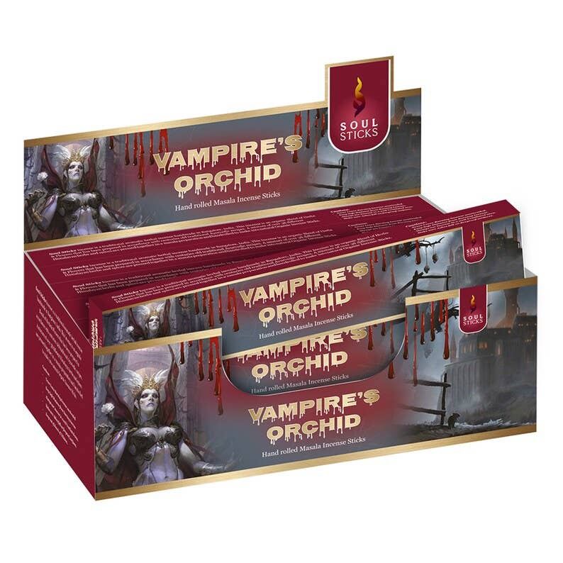 Masala Incense Sticks - Vampire's Orchid Soul Sticks (12)