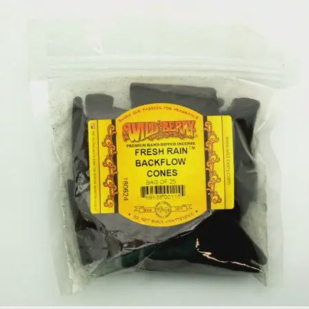Fresh Rain Back Flow Incense Cones
