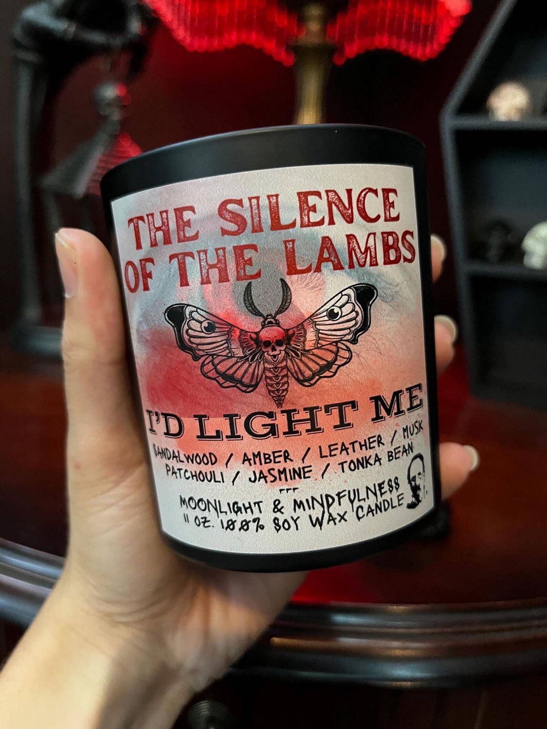 The Silence of the Lambs, I'd Light Me, Horror Movie Candle