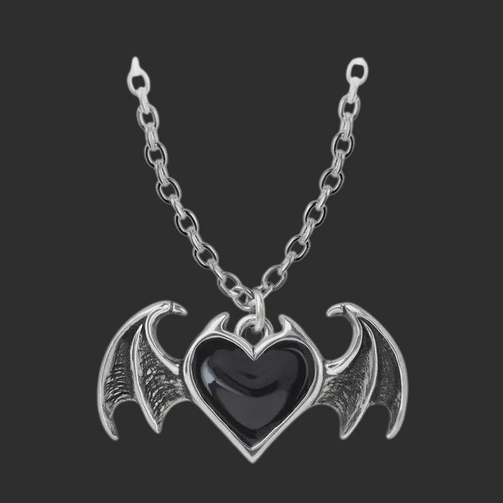 Small Blacksoul Bijou Pendant Necklace