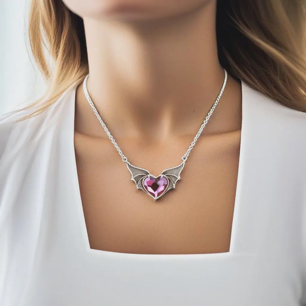 Heart Necklace - Child of the Night