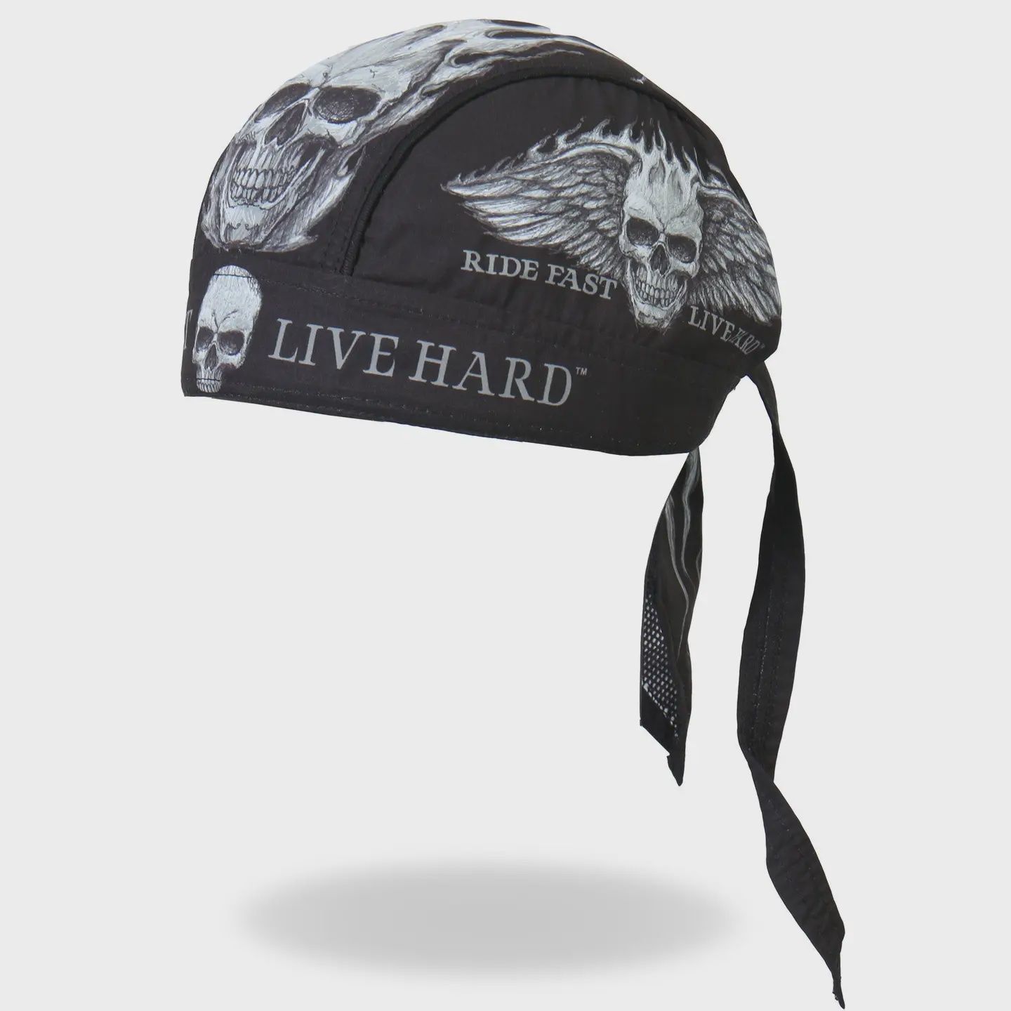 Hot Leathers Ride Fast, Live Hard Lightweight Headwrap