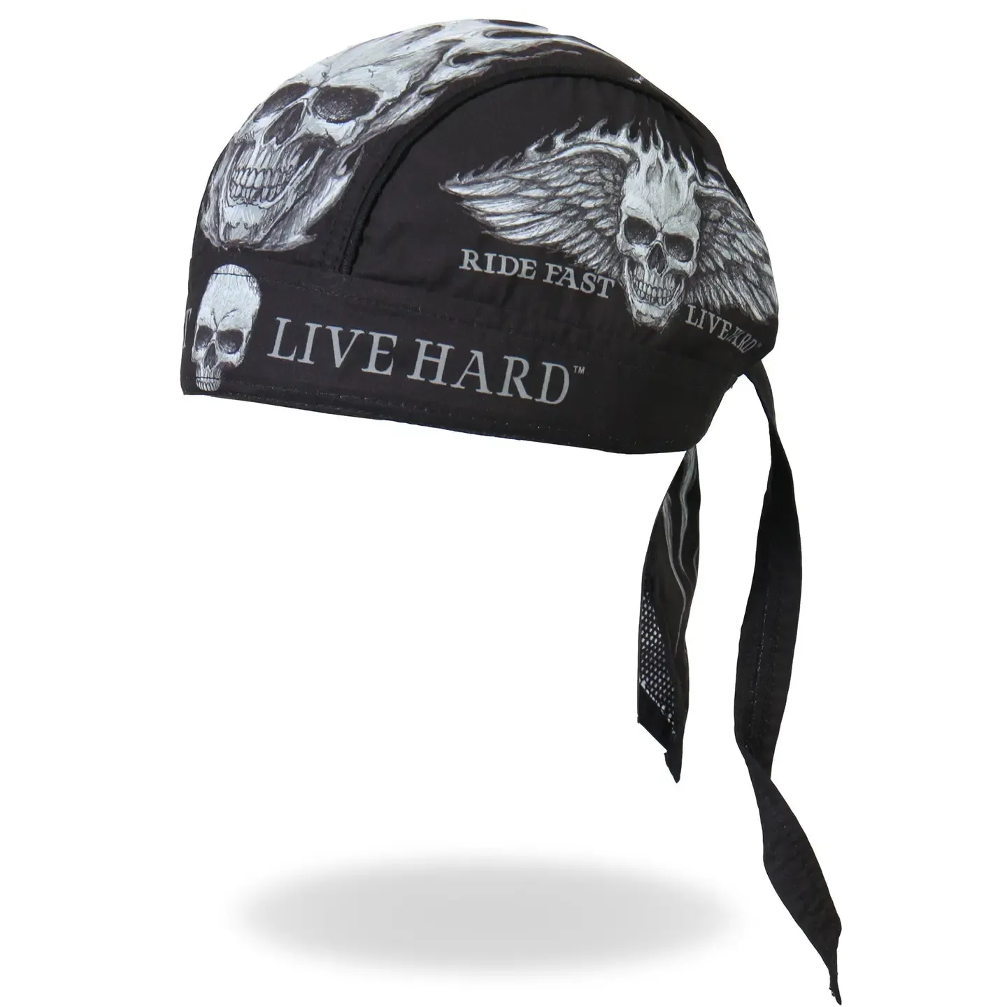Hot Leathers Ride Fast, Live Hard Lightweight Headwrap