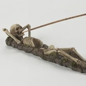 Skeleton Incense Burner