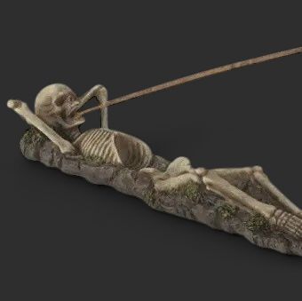 Skeleton Incense Burner