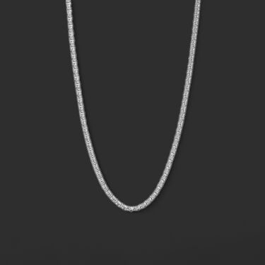 30" 316L Stainless Steel Rounded Box Chain