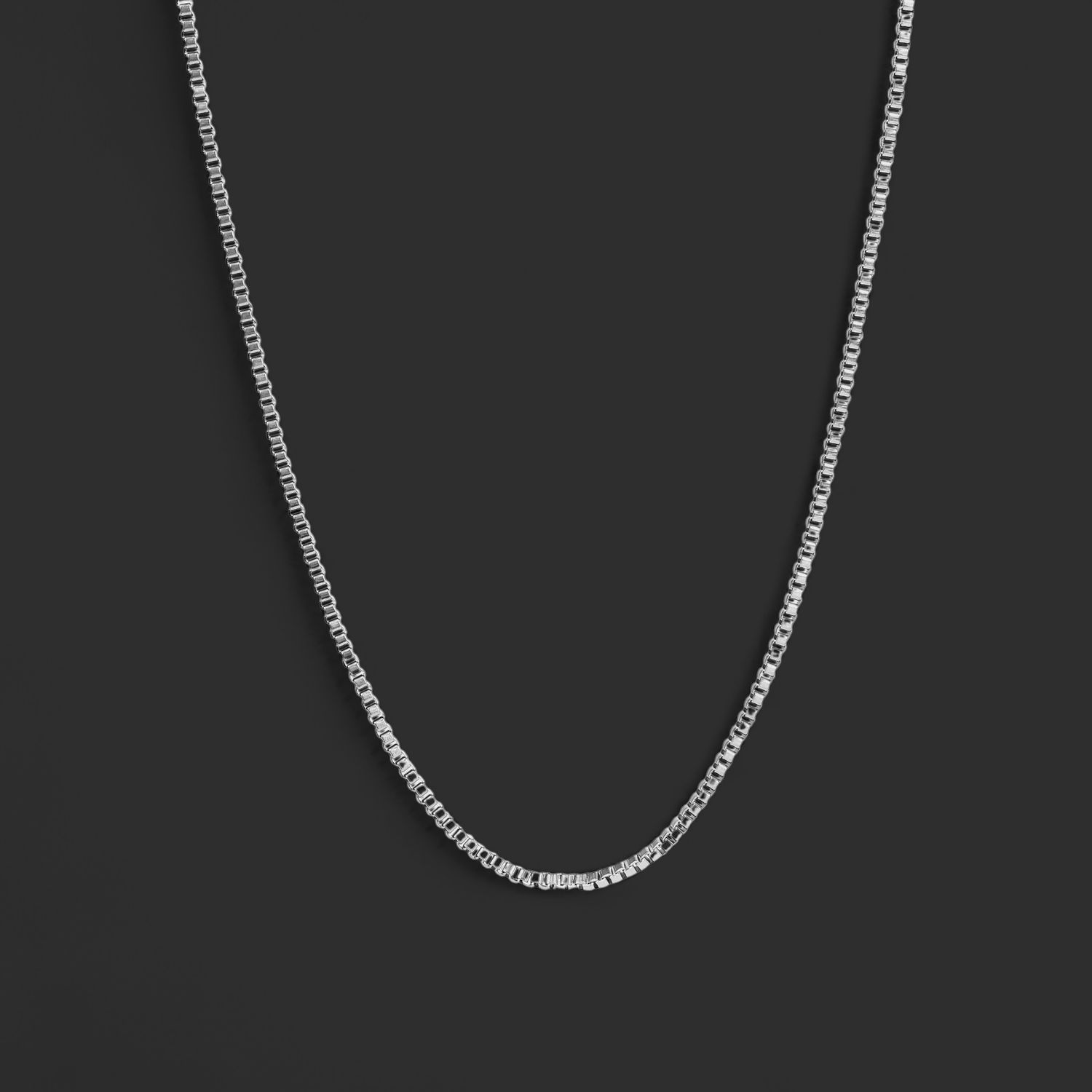 30" 316L Stainless Steel Box Chain