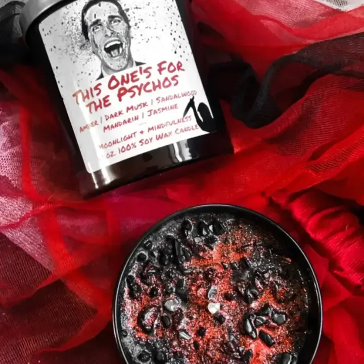 This One's For the Psychos, Horror Movie, Soy Wax Candle