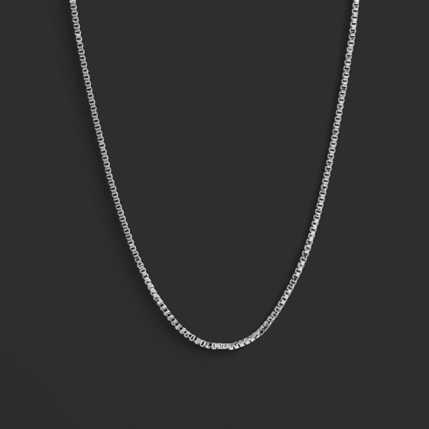 18" SS Box Chain
