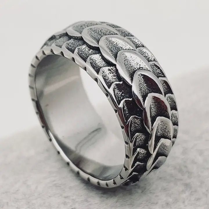 SS Dragon Scale Ring