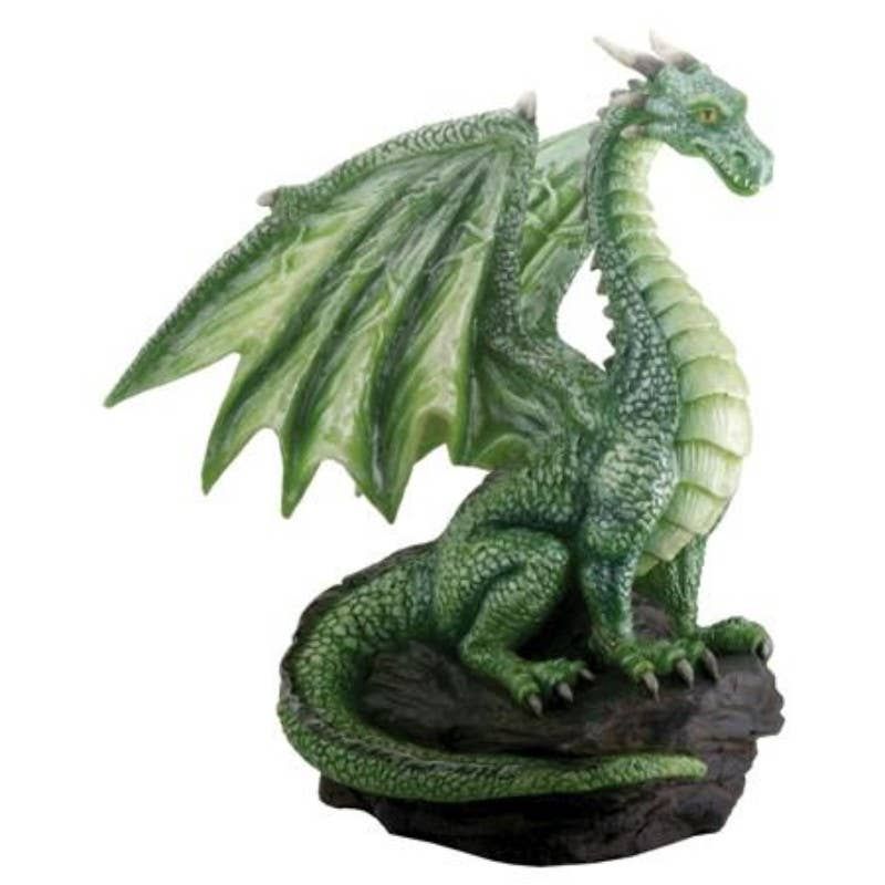 Green Dragon on Rock(1)