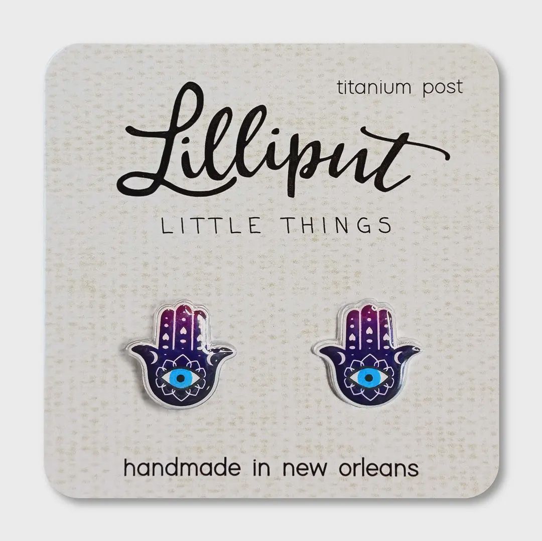 Hamsa Hand Earrings
