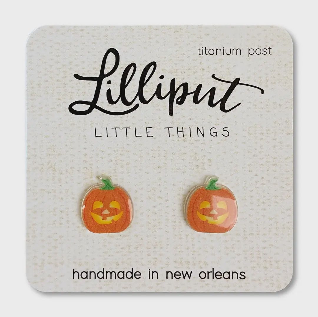 Jack O' Lantern Earrings