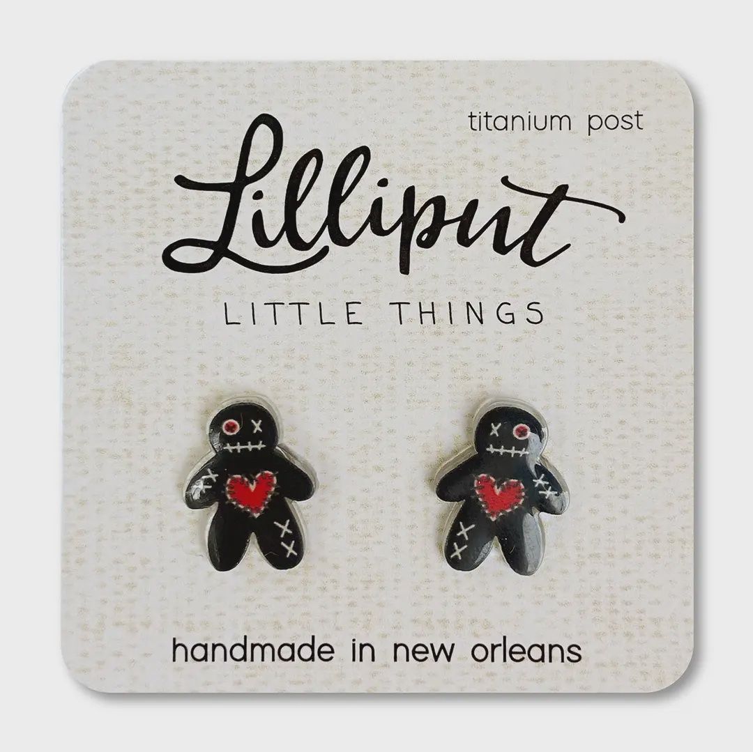 Voodoo Doll Earrings