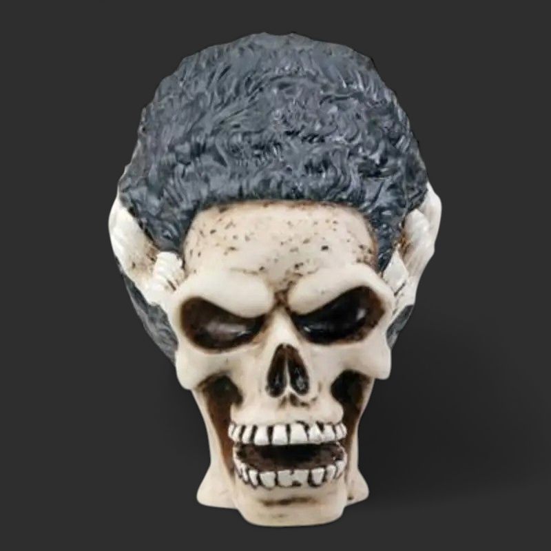 Bride of Frankenstein Skull Head