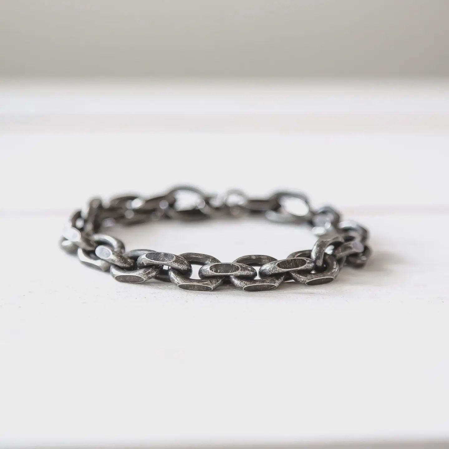 Phoenix - Men's 8.5" Steel Chain Bracelet
