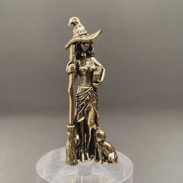 Brass Witch Crafts Decoration Desktop Ornaments