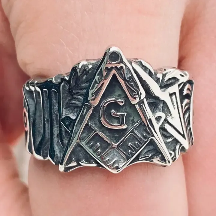 Masonic Emblem Ring