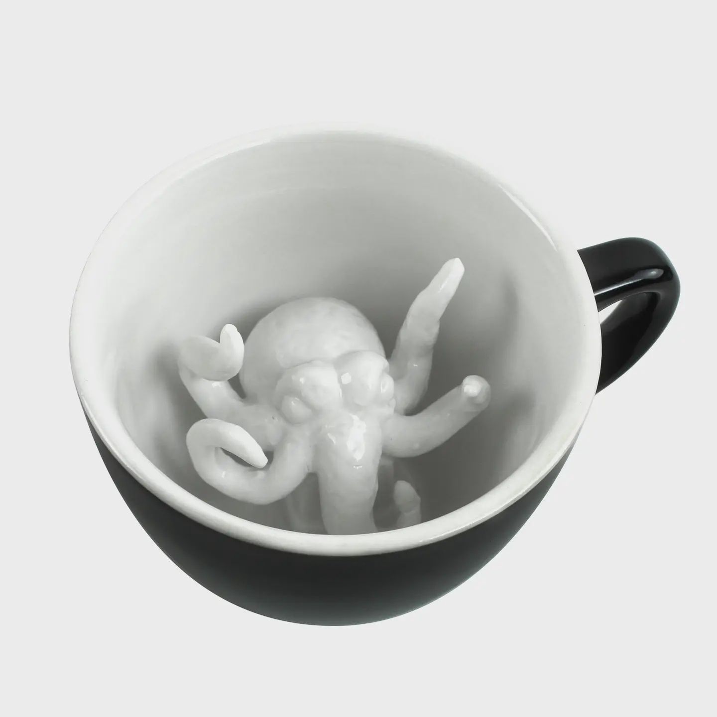 Cthulhu | Kraken Ceramic Creepy Surprise Mug (11 oz. Black)