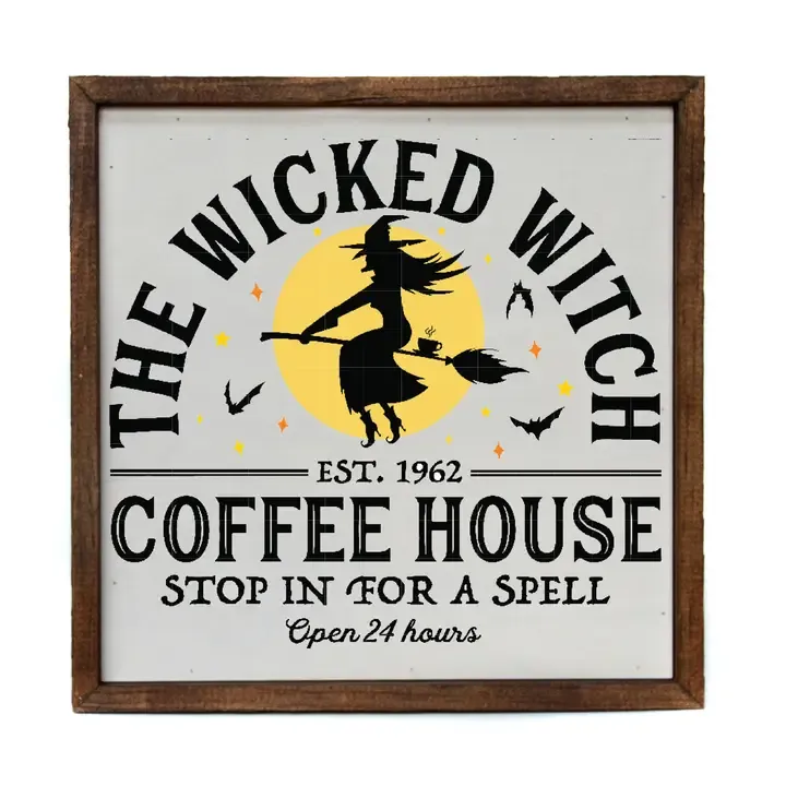 The Wicked Witch Coffee House - Halloween Decorations