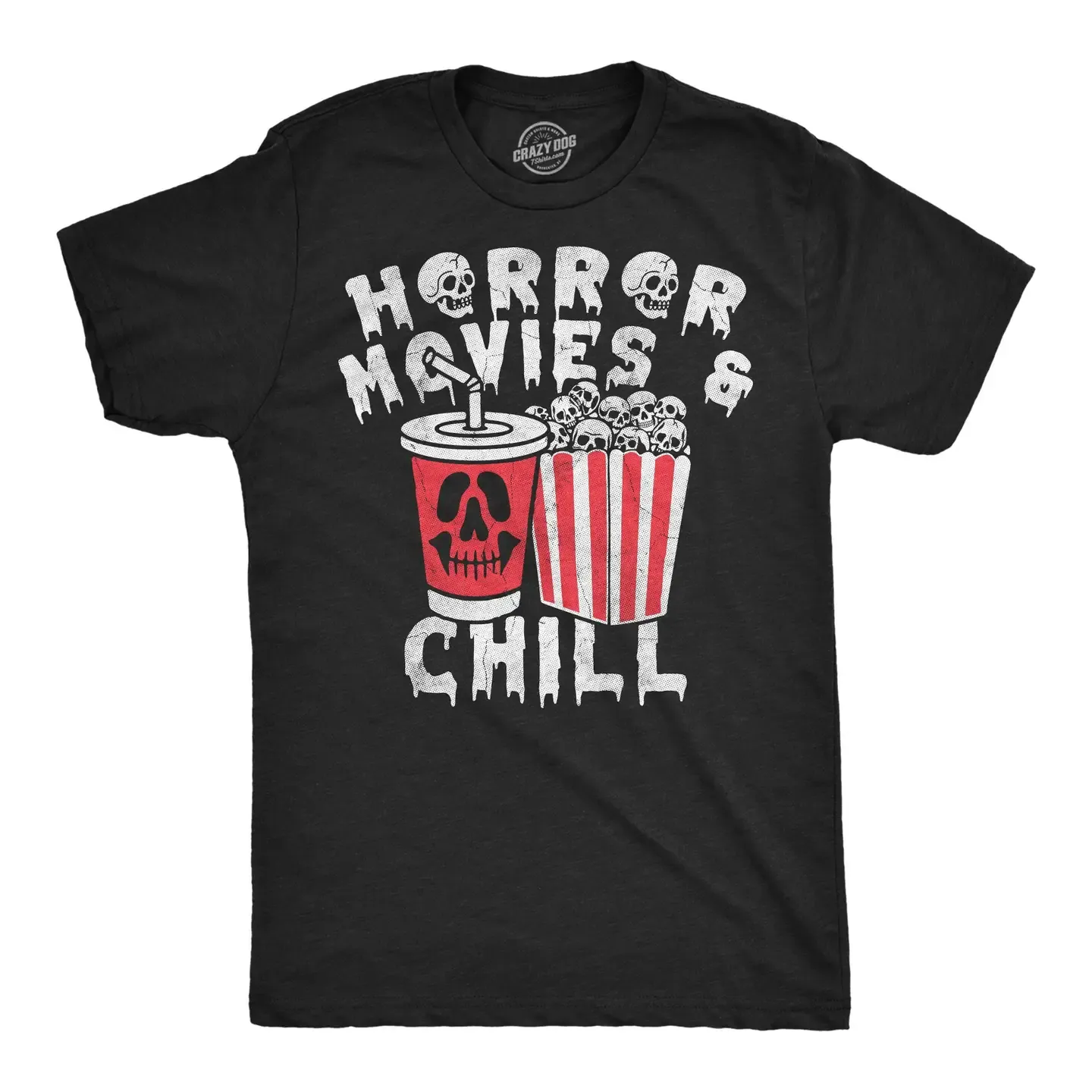 Horror Movies and Chill Men's T Shirt Small