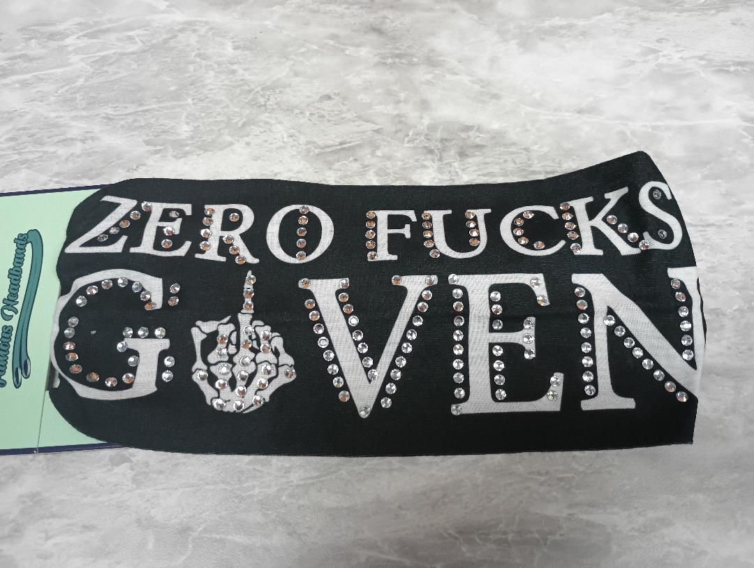 Sparkle Zero F's Given Headband