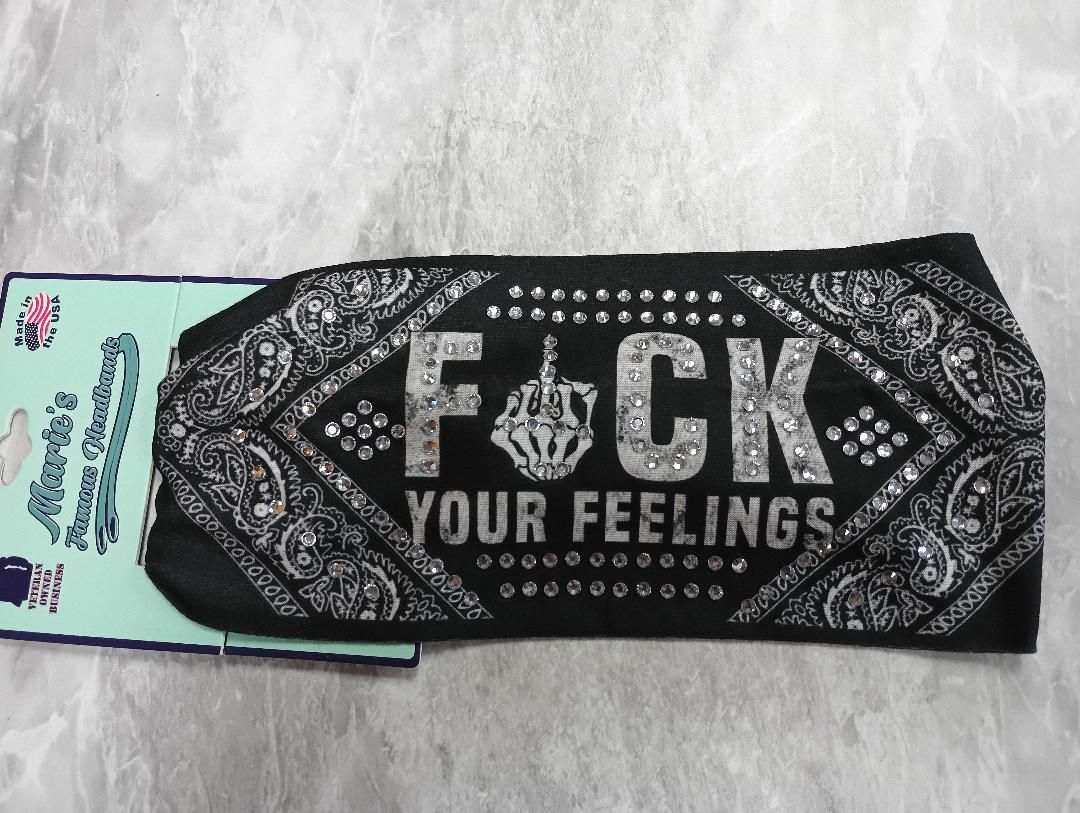 Sparkle F Your Feelings Headband