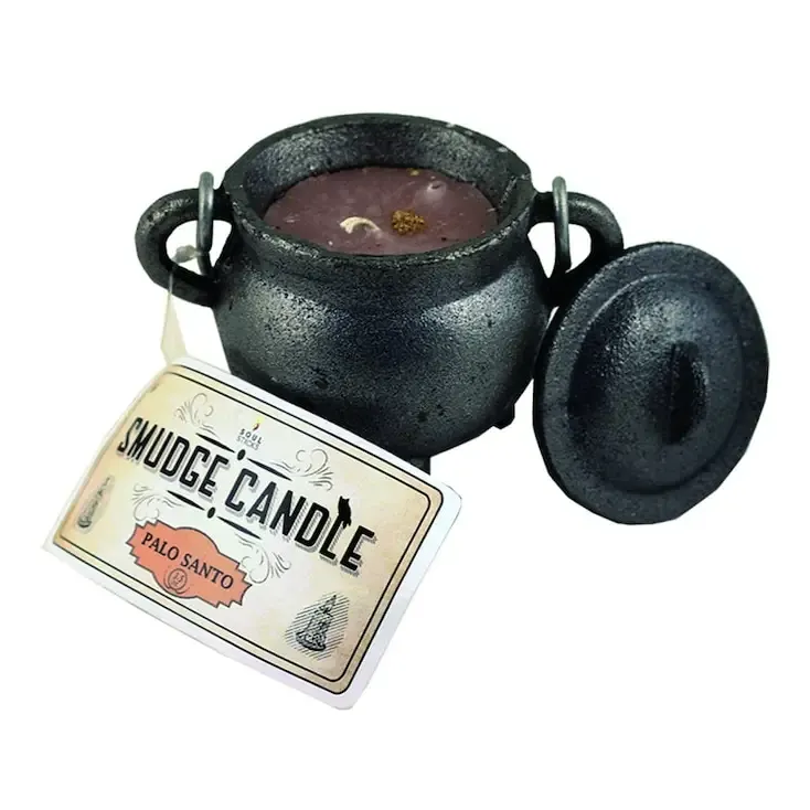 Cauldron Smudge Candle - Soul Sticks Palo Santo (4 in.)