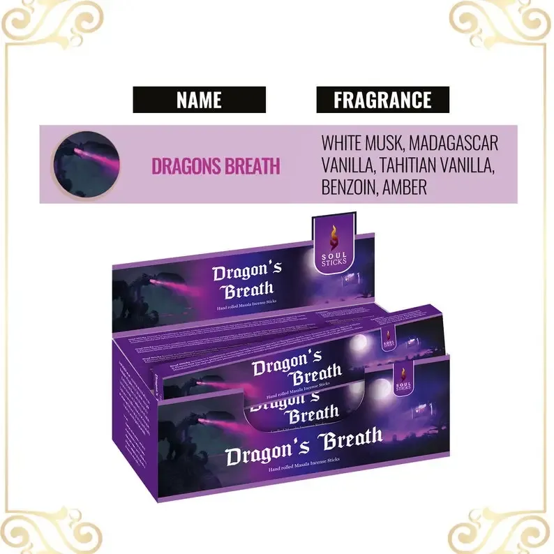 Masala Incense Sticks - Soul Sticks Dragon's Breath