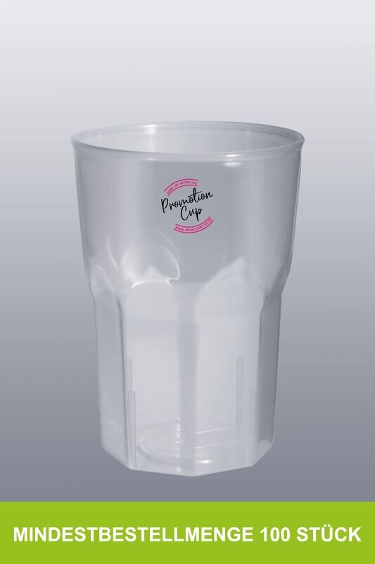 Cocktailbecher 0,3l - zweifarbig bedruckt Cocktailbecher 0,3l - zweifarbig bedruckt