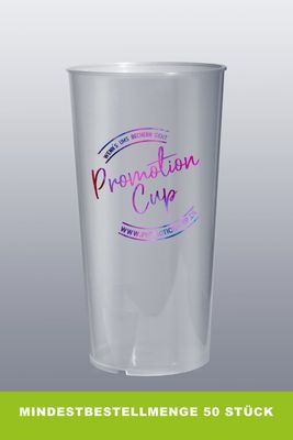 Mehrwegbecher 0,3l- Digital bis 70mm Höhe