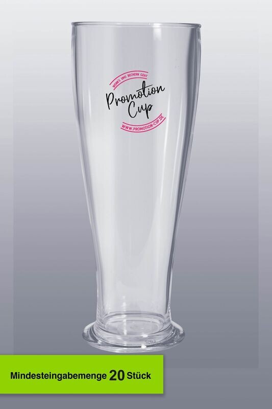 Weizenbecher 0,5l- bedruckt Weizenbecher 0,5l- bedruckt