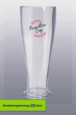 Weizenbecher 0,5l- bedruckt Weizenbecher 0,5l- bedruckt