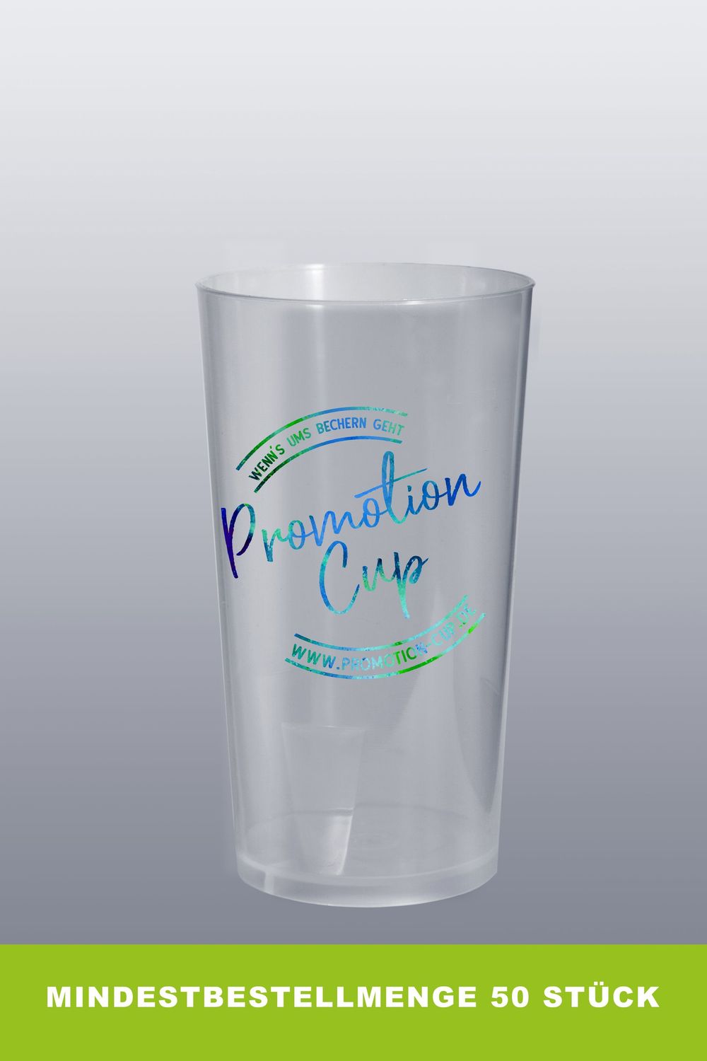 Mehrwegbecher 0,2l - Digital bis 70mm Höhe