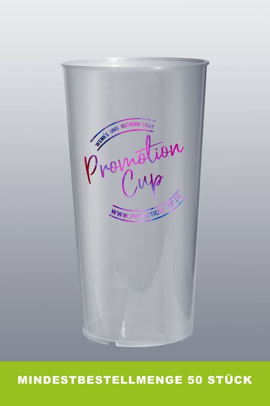 Mehrwegbecher 0,3l- Digital bis 70mm Höhe Mehrwegbecher 0,3l- Digital bis 70mm Höhe