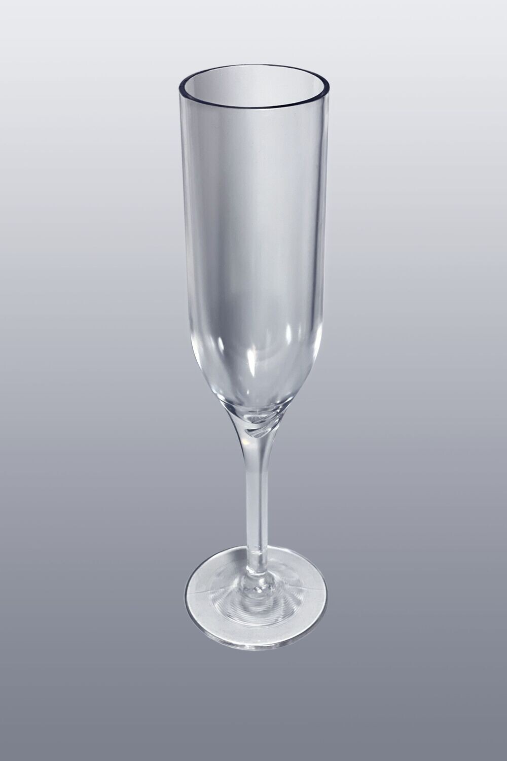 Sektgläser glasklar aus Kunststoff