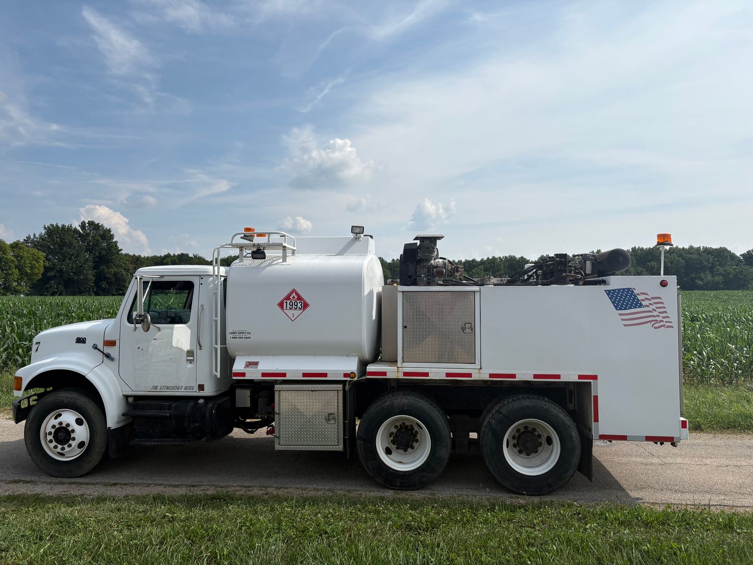 Used Fuel/Lube Unit