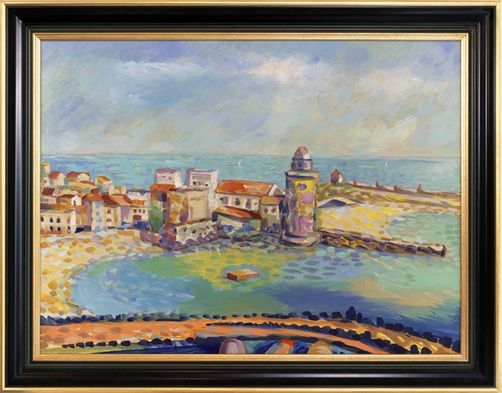 COLLIOURE 2 . 2019 - Originalgemälde COLLIOURE 2 . 2019 - Originalgemälde