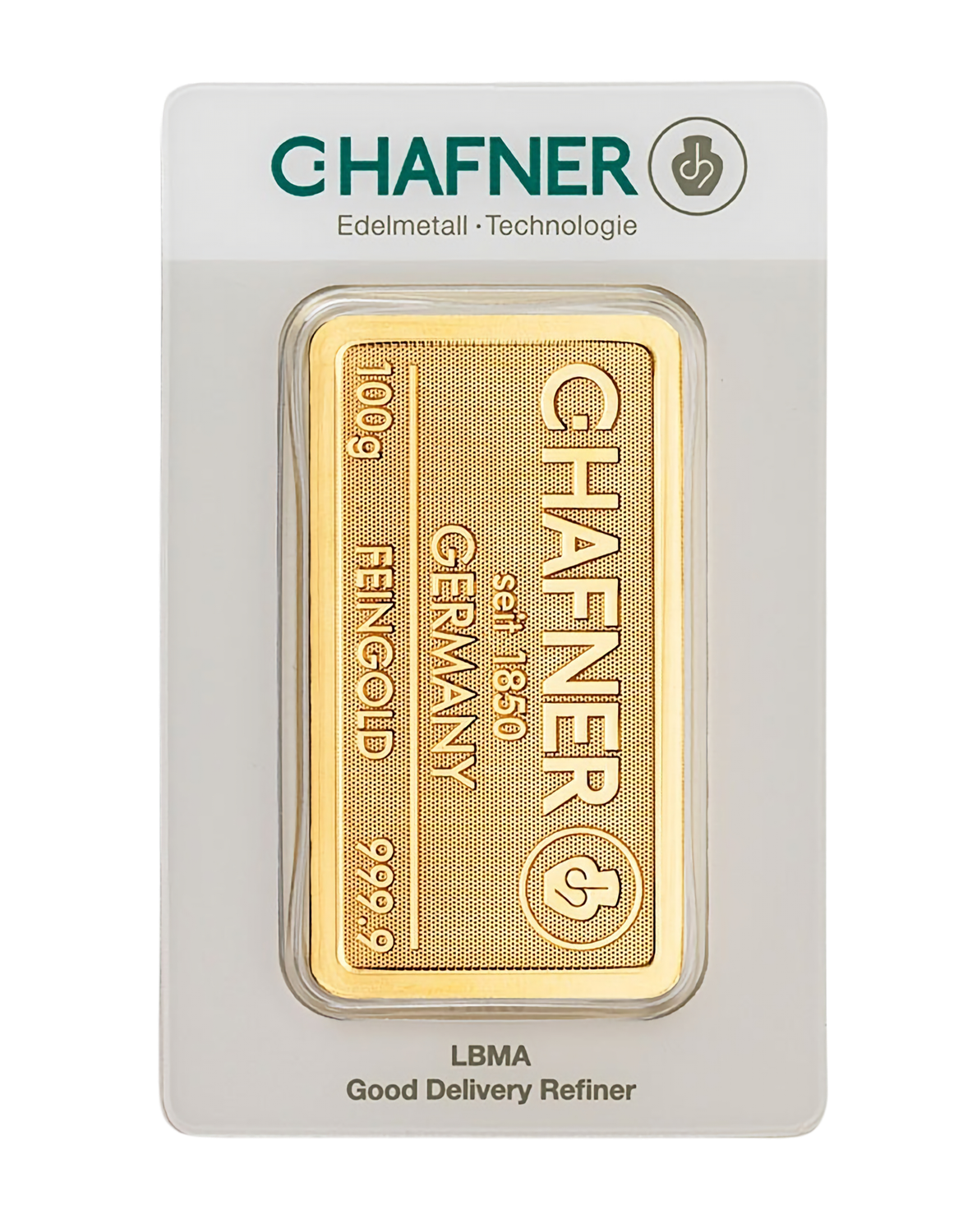 100гр C.HAFNER златна плoчка