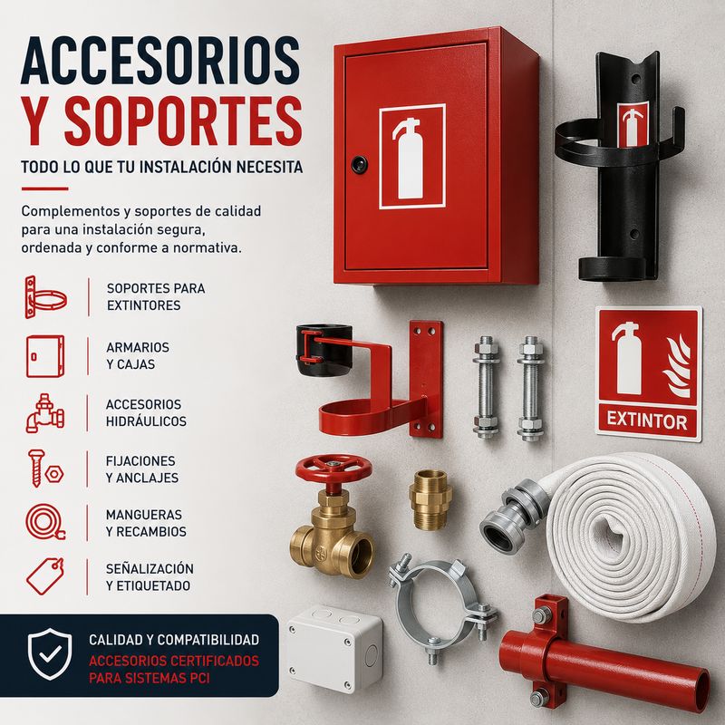 Accesorios y soportes