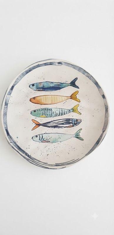 Plato llano coleccion PEIXE
