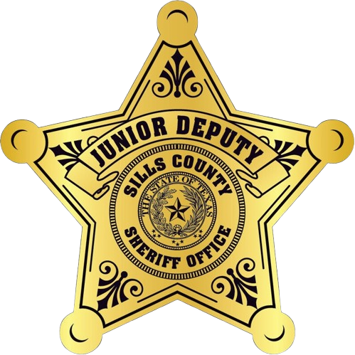 Sheriff Foil Sticker Badges