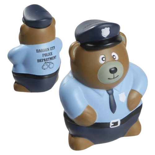 Police Bear Stress Reliever