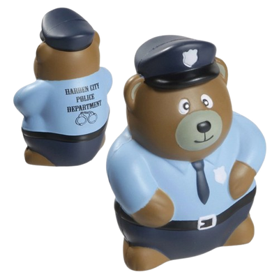 Police Bear Stress Reliever