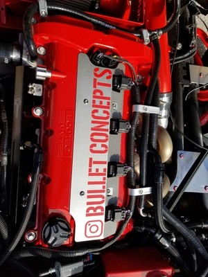 Powder-coated Valve Cover